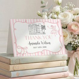 Tarjeta De Agradecimiento Storybook Thank You Card