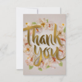 Tarjeta De Agradecimiento "Su amabilidad me hizo el día, ¡gracias!"