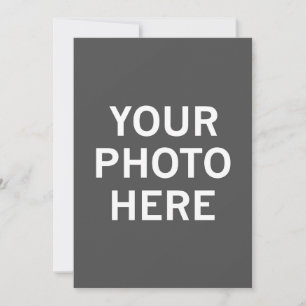 Tarjeta De Agradecimiento Su foto aquí