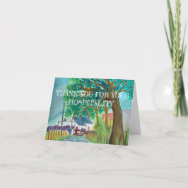 Tarjeta De Agradecimiento Su generosidad irlandesa significó tanto