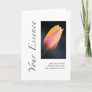 Tarjeta De Agradecimiento Su Tulip de Essence
