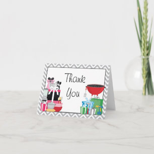 Tarjeta De Agradecimiento Su y el suyo junta la ducha de la boda le