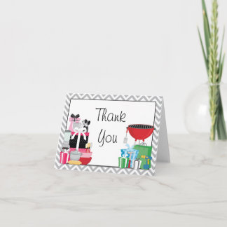 Tarjeta De Agradecimiento Su y el suyo junta la ducha de la boda le