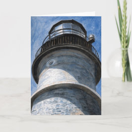 Tarjeta De Agradecimiento Subiendo el Faro Portland Head