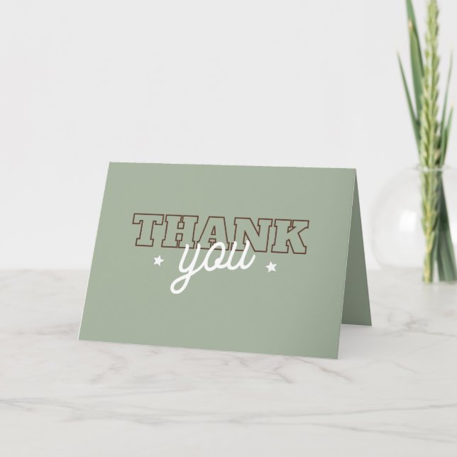 Tarjeta De Agradecimiento Sucia Occidental Treinta Vaquera 30 Fiesta de cump (Anverso)