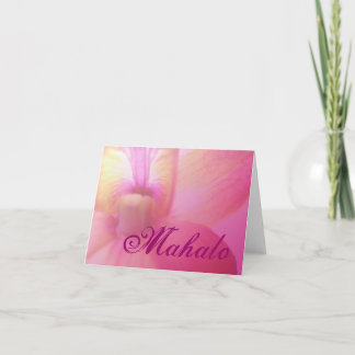 Tarjeta De Agradecimiento Sueño de orquídea