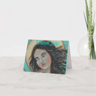 Tarjeta De Agradecimiento Sueños de la turquesa