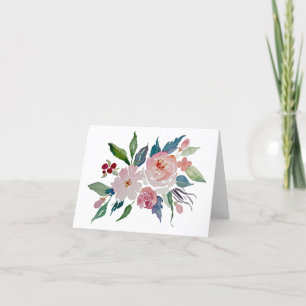 Tarjeta De Agradecimiento Summer #1- 4 X 5.6 Blank Note Card