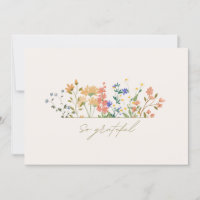 Summer Widlflower Boho Boda Gracias