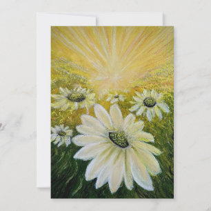 Tarjeta De Agradecimiento Sunflower