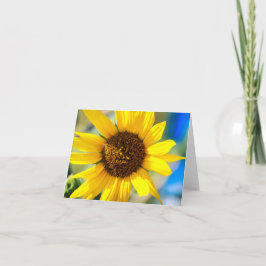 Tarjeta De Agradecimiento Sunflowers 