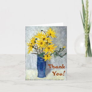 Tarjeta De Agradecimiento Sunflowers 'Gracias a ti' Notecard