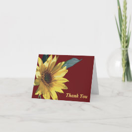 Tarjeta De Agradecimiento Sunny Side Up