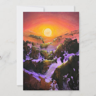 Tarjeta De Agradecimiento Sunrise Thaw