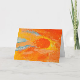 Tarjeta De Agradecimiento Sunset All Occasion Card