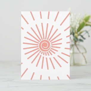 Tarjeta De Agradecimiento Sunshine 10