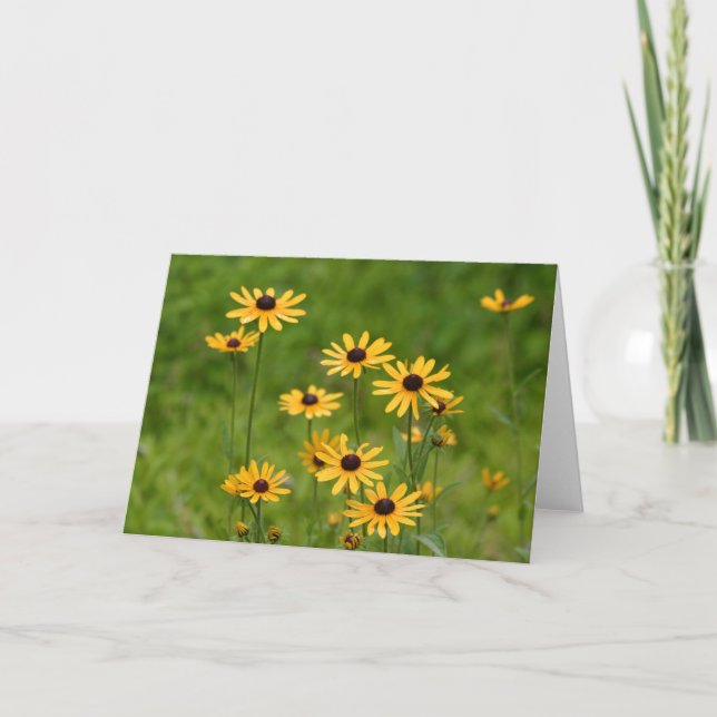 Tarjeta De Agradecimiento Susans ojos marrones (Anverso)