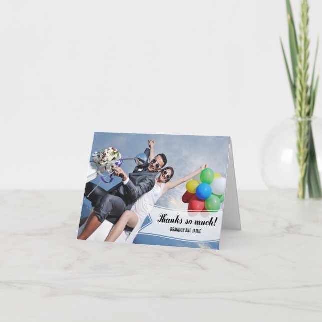 Tarjeta de agradecimiento Sweet Banner (Anverso)