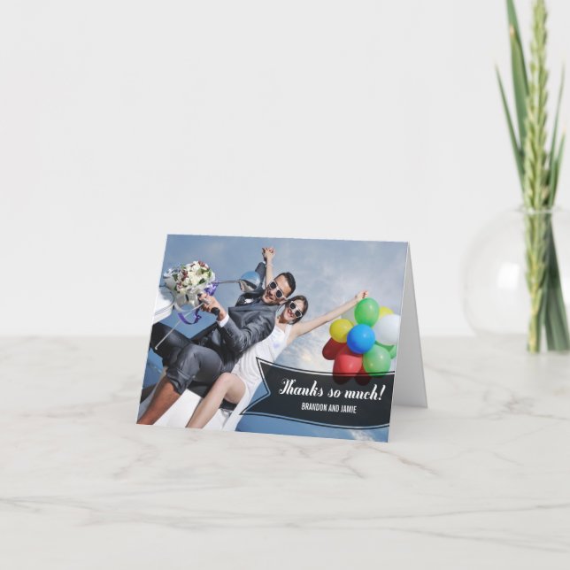 Tarjeta de agradecimiento Sweet Banner (Anverso)