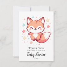 Sweet Dreamy Fox Baby Shower