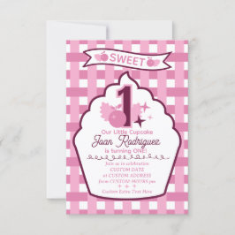 Tarjeta De Agradecimiento Sweet One Photo Invitations Flat Thank You Card