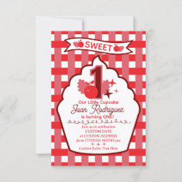 Tarjeta De Agradecimiento Sweet One Photo Invitations Flat Thank You Card