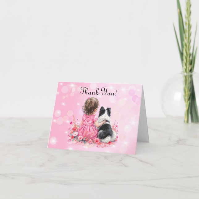 Tarjeta De Agradecimiento Sweet Personalized Baby Shower Thank you  (Anverso)