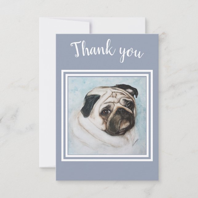 Tarjeta De Agradecimiento Sweet Pub Gracias (Anverso)