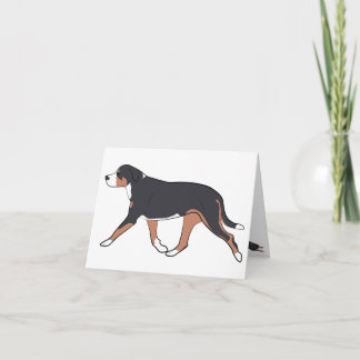 Tarjeta De Agradecimiento Swissy Notecard