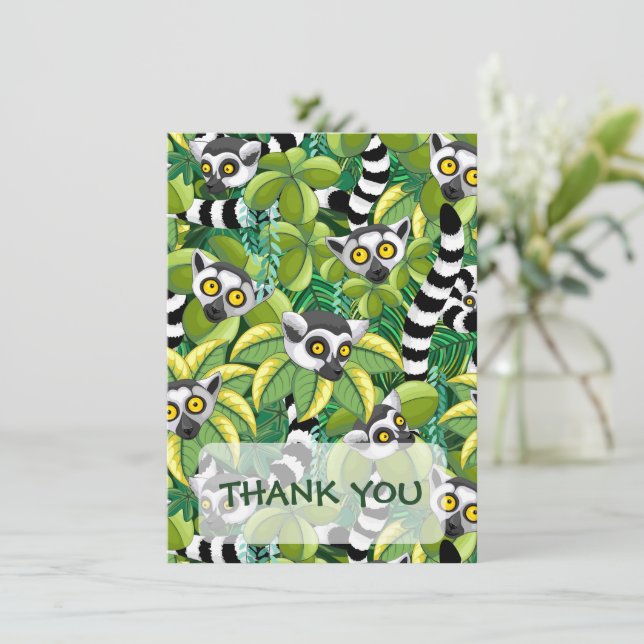 Tarjeta De Agradecimiento Tablecloth (Anverso de pie)