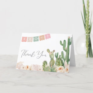 Tarjeta De Agradecimiento Taco Bout A Baby Baby Shower