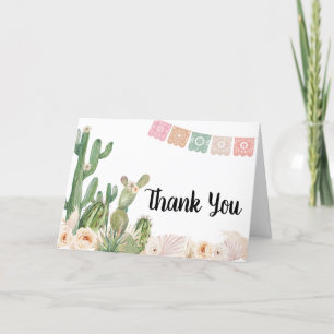 Tarjeta De Agradecimiento Taco Bout A Baby Boho Baby Shower