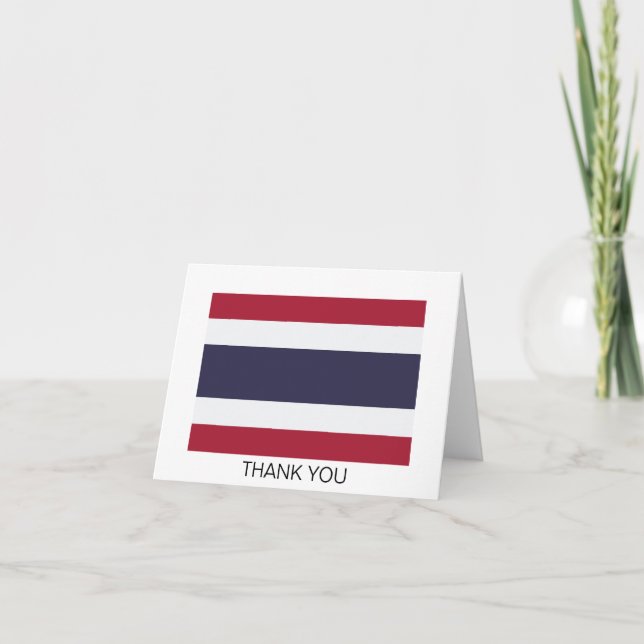 Tarjeta De Agradecimiento Tailandia (Anverso)