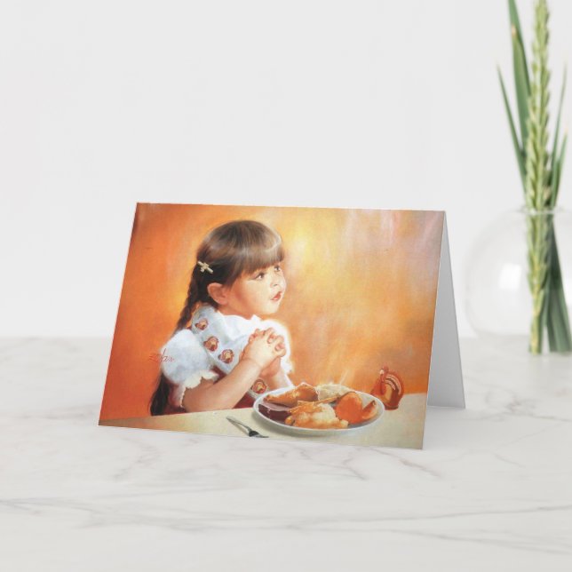 Tarjeta De Agradecimiento También estoy agradecido (Anverso)