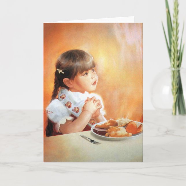 Tarjeta De Agradecimiento También estoy agradecido (Anverso)