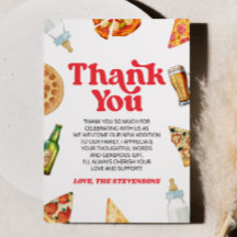 ¡También se prepara pizza y pañales! Baby Shower