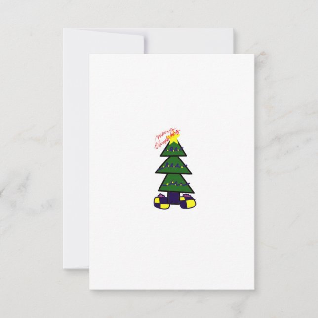 Tarjeta De Agradecimiento ¡Tarjeta de navidades! (Anverso)