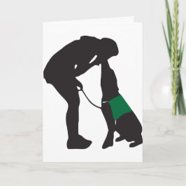 Tarjeta De Agradecimiento ¡Tarjeta del cultivador del perrito - mensaje de