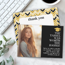 Tarjeta De Agradecimiento Tassel valía la pena la inmolación - Foto