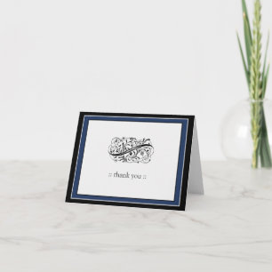 Tarjeta De Agradecimiento {TBA} Elegante Personalizado simplemente Gracias (
