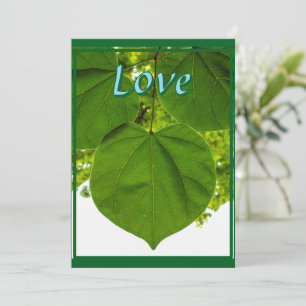 Tarjeta De Agradecimiento Te amo como los árboles aman el sol
