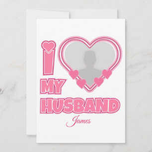 Tarjeta De Agradecimiento Te Amo Esposo Personalizado – Agregar Foto y Nombr