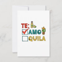 Te Amo Tequila Cinco De Mayo Divertido 