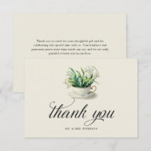 Té de la Lily del Valle Elegante Despedida de Solt