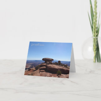 Tarjeta De Agradecimiento Te pondrás bien pronto, Canyonlands