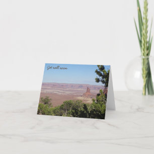 Tarjeta De Agradecimiento Te pondrás bien pronto, Canyonlands