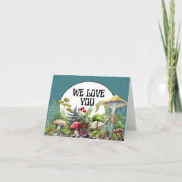 Tarjeta De Agradecimiento Te queremos tan MUSH Card