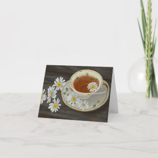 Tarjeta De Agradecimiento Teatime Animation JW