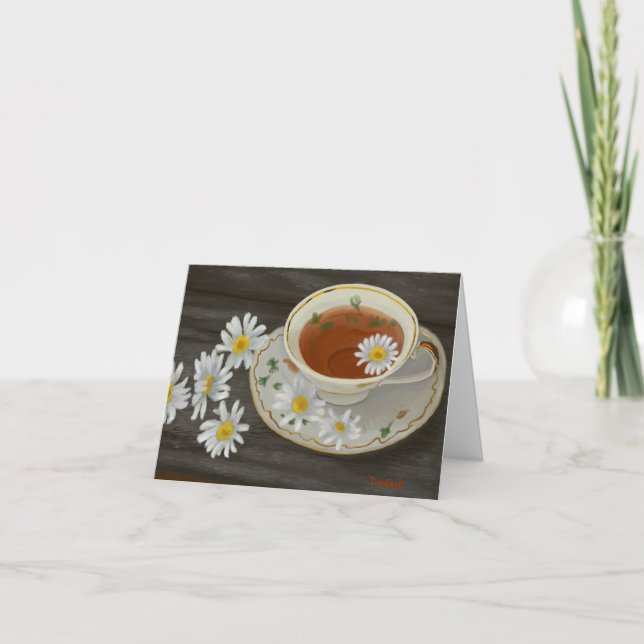 Tarjeta De Agradecimiento Teatime Animation JW (Anverso)