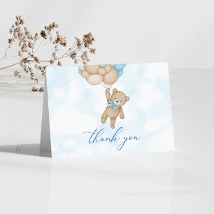 Tarjeta De Agradecimiento Teddy Bear Baby